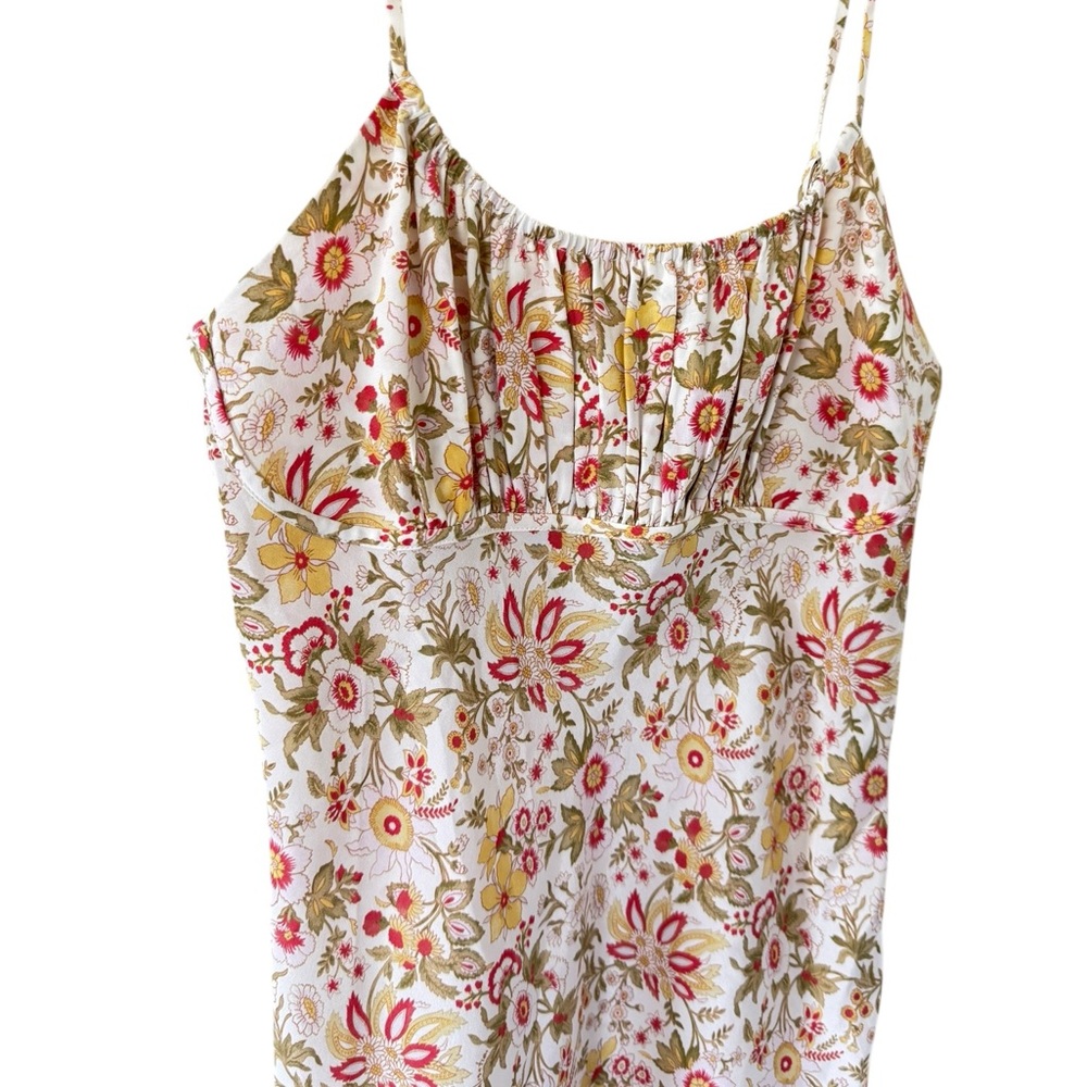 Realisation Par Floral Mini Dress in Pink and Cream - Picture 4 of 11